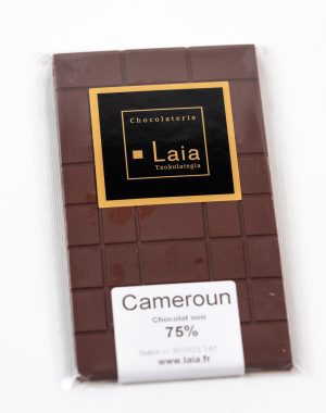 Tablette origine chocolat noir 75% cacao